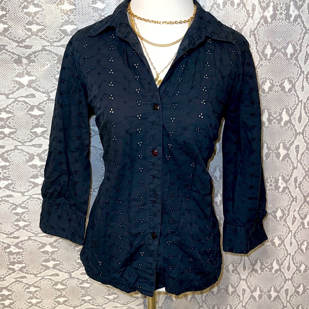 Navy blue Button Up